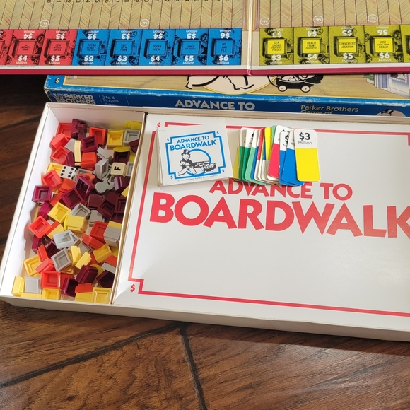 Vintage 1985 Advance to Boardwalk game - Picture 9 of 14